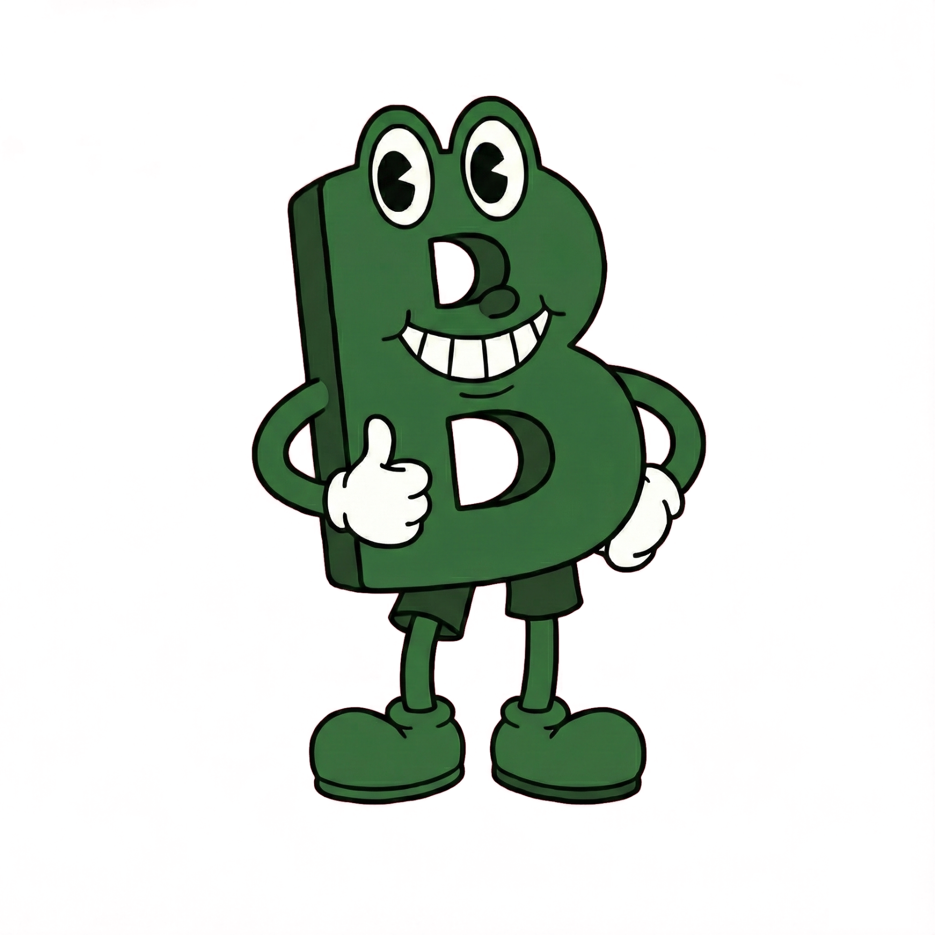 Buddy mascot waving hello